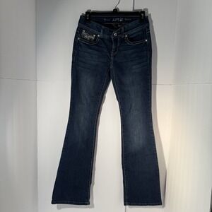 apt 9 women's bootcut jeans size 2 with detailed pockets